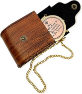 Gifts for Mom from Daughter or Son - Mom's Compass Gold Makeup Mirror - Birthday, Mothers Day, Mother of The Bride, Sentimental & Meaningful Gifts Ideas for Mother, Pocket Hand Mirror